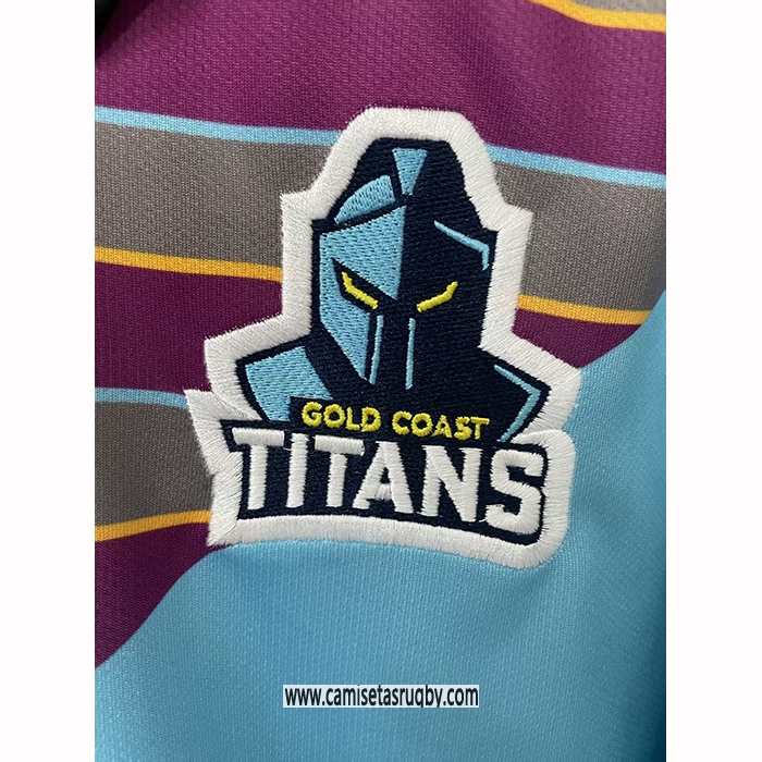 Camiseta Gold Coast Titans Rugby 2026 Heritage